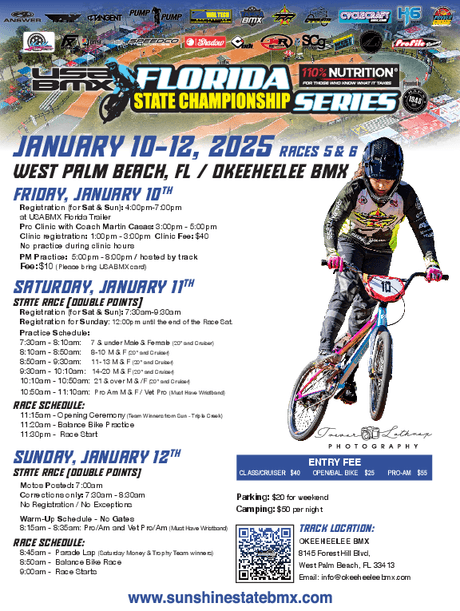 State Race DOUBLE flyer