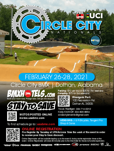 Circle City Nationals flyer