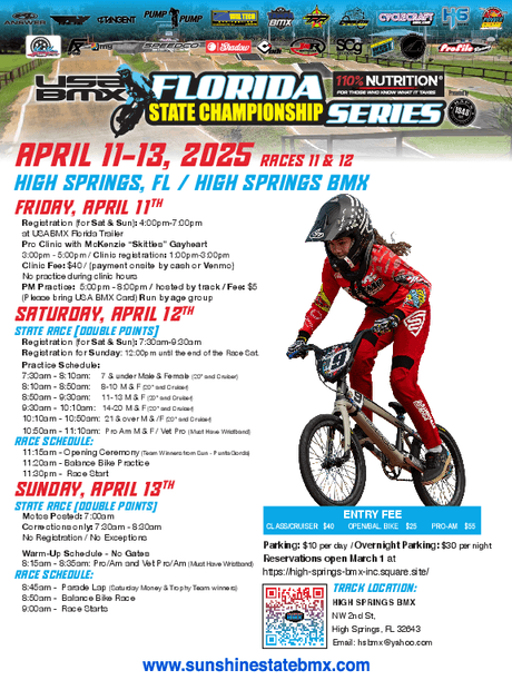 State Race DOUBLE flyer