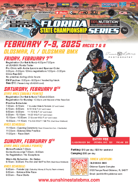 State Race DOUBLE flyer